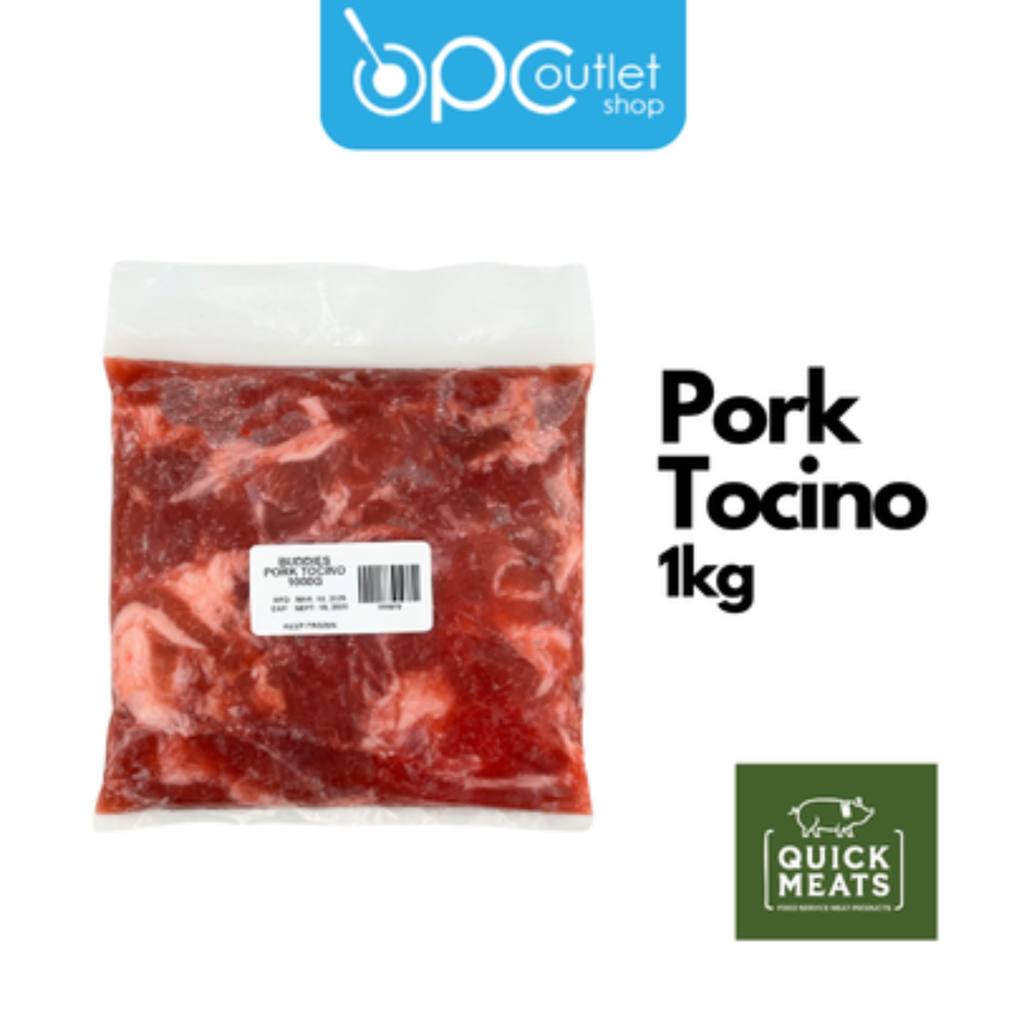 Quickmeats Pork Tocino 1 kilo